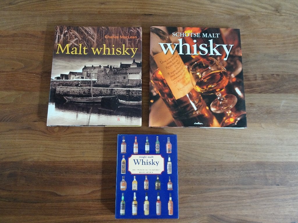 Whisky Boeken 3 stuks, Ophalen of Verzenden, Gelezen, Overige onderwerpen