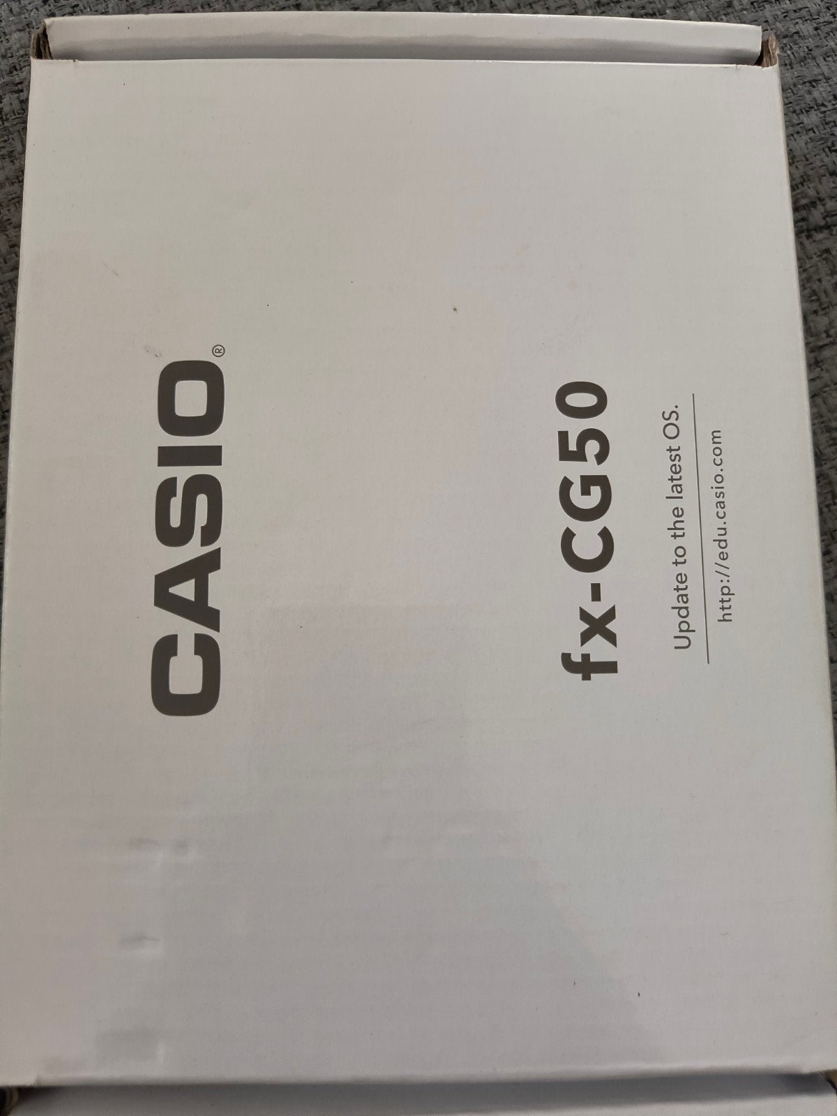 Grafisch rekenmachine Casio fx-CG50, Diversen, Rekenmachines, Ophalen of Verzenden, Grafische rekenmachine, Zo goed als nieuw