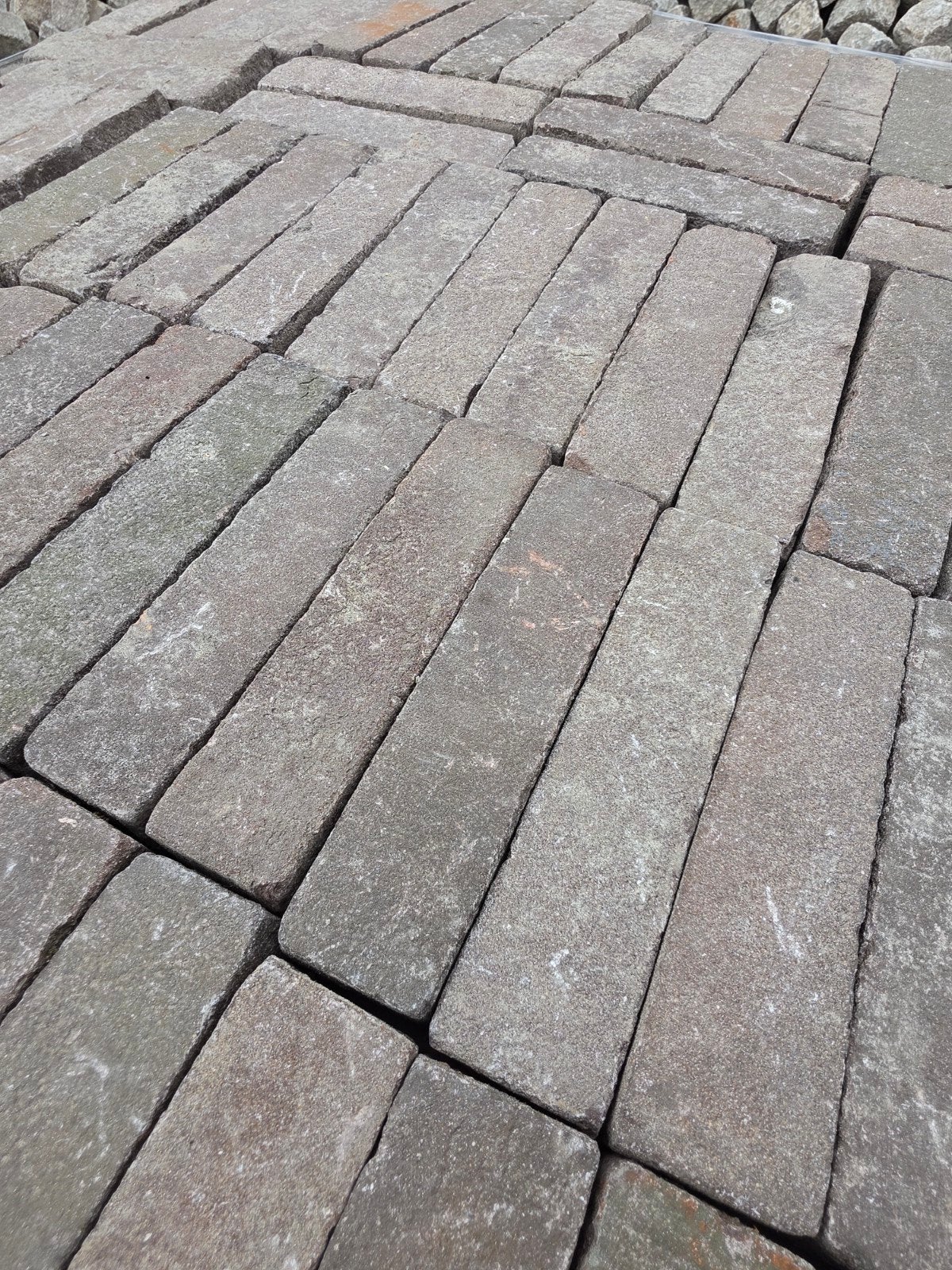 Luxe donkere waalformaat 6 cm hoog op pallets, Ophalen of Verzenden, Nieuw, Keramiek, Klinkers