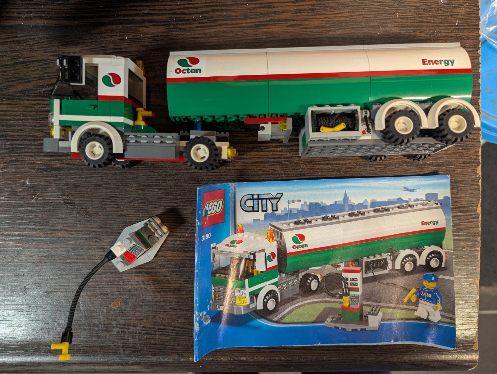 Lego City Tankauto met Octan Energy Tanker, Ophalen of Verzenden, Gebruikt, Overige merken
