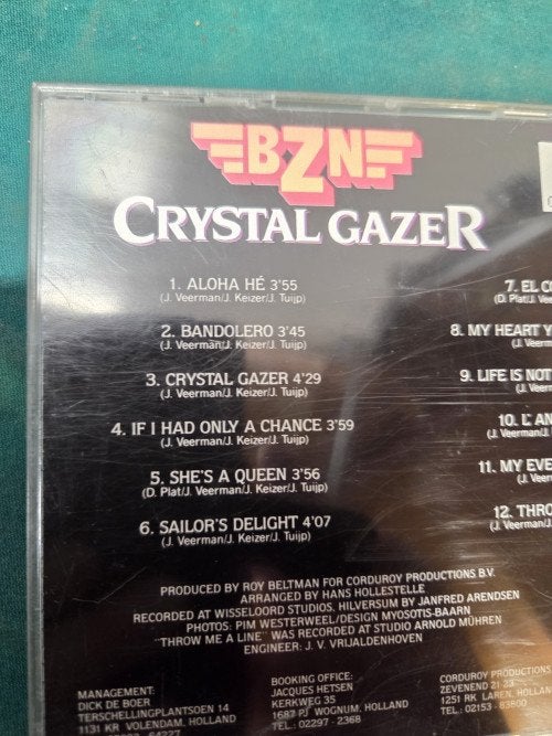 cd bzn crystal gazer, Ophalen of Verzenden