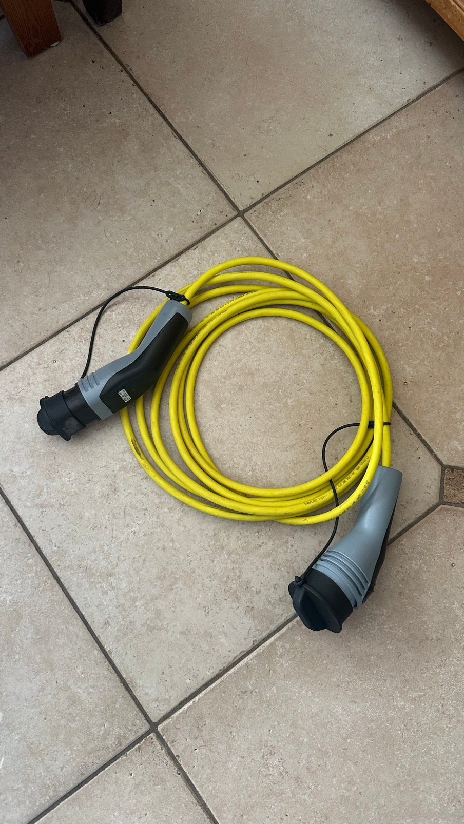Type 2 Mennekes Laadkabel 1 fase 7 meter, Ophalen of Verzenden, Zo goed als nieuw, Laadkabel