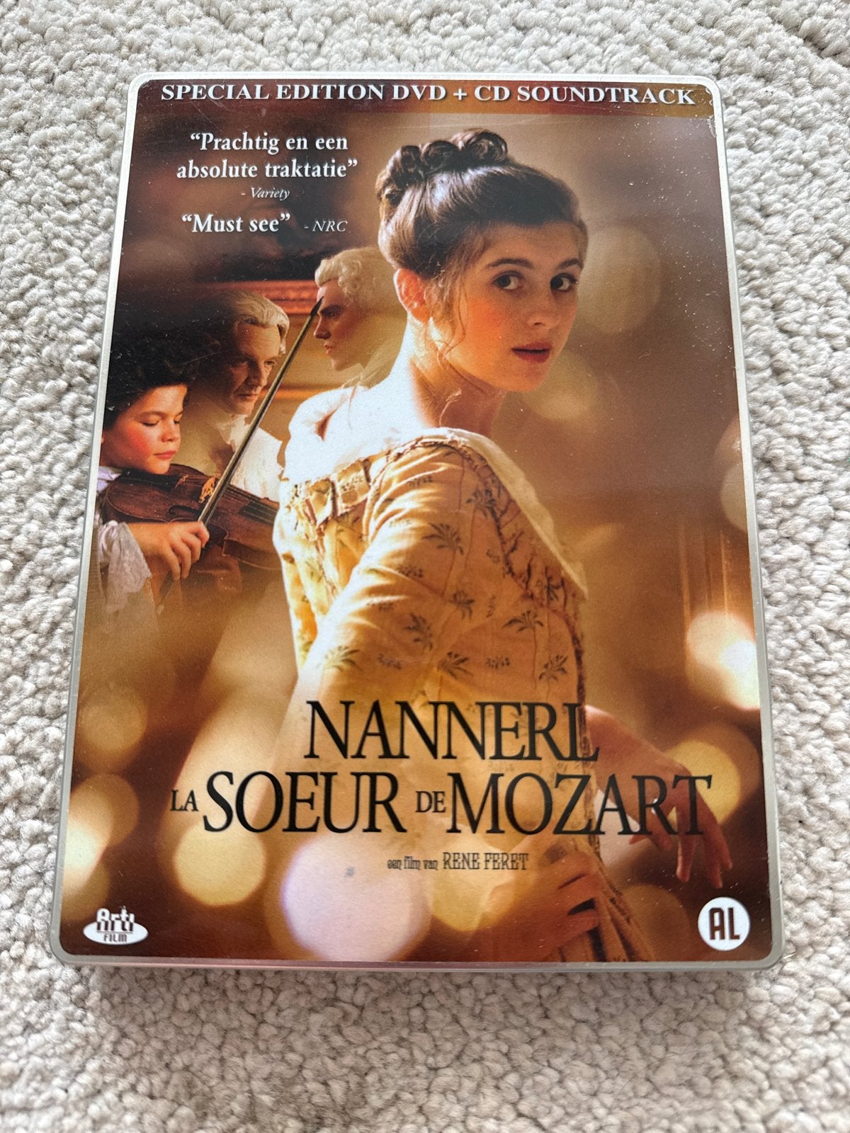 Nannerl, La Soeur de Mozart - Special Edition DVD + CD, Alle leeftijden, Ophalen of Verzenden, Zo goed als nieuw, Bonusmateriaal