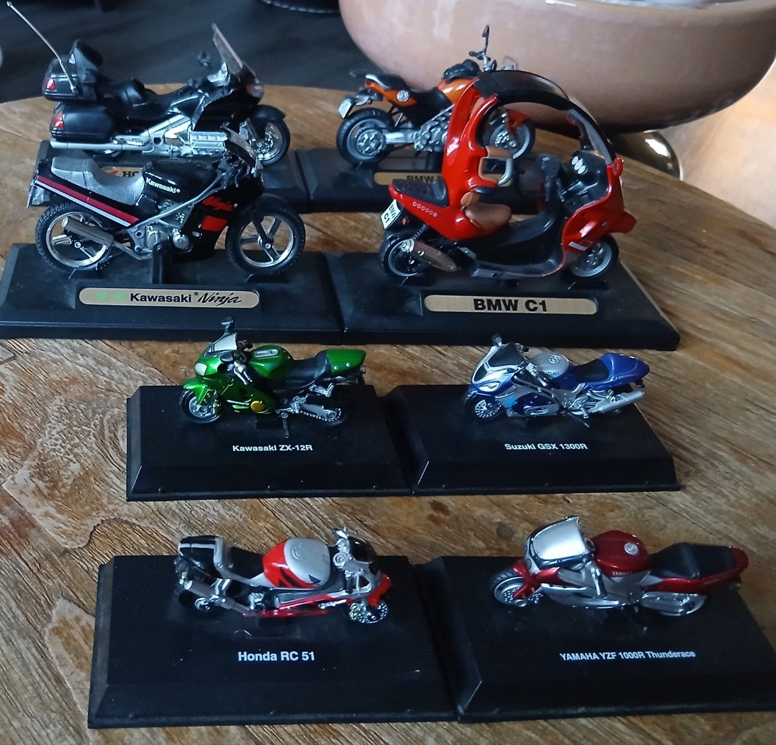 Diverse Motorfiets Miniatuur Collectie - Schaalmodellen, Overige merken, 1:50 of kleiner, Overige typen, Ophalen of Verzenden