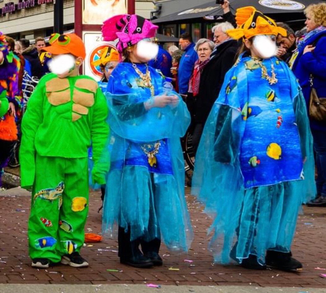 7x onderwater thema schilpad - vissen / maat 158 / loopgroep, Ophalen of Verzenden, Zo goed als nieuw, 158 t/m 164, Jongen of Meisje