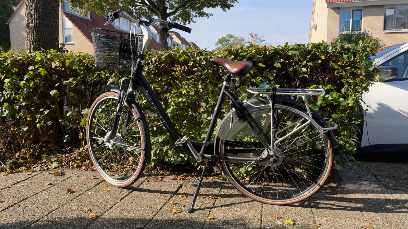 Batavus Damesfiets  Monaco matzwart 53, Fietsen en Brommers, Ophalen, 53 tot 56 cm, Versnellingen, Batavus