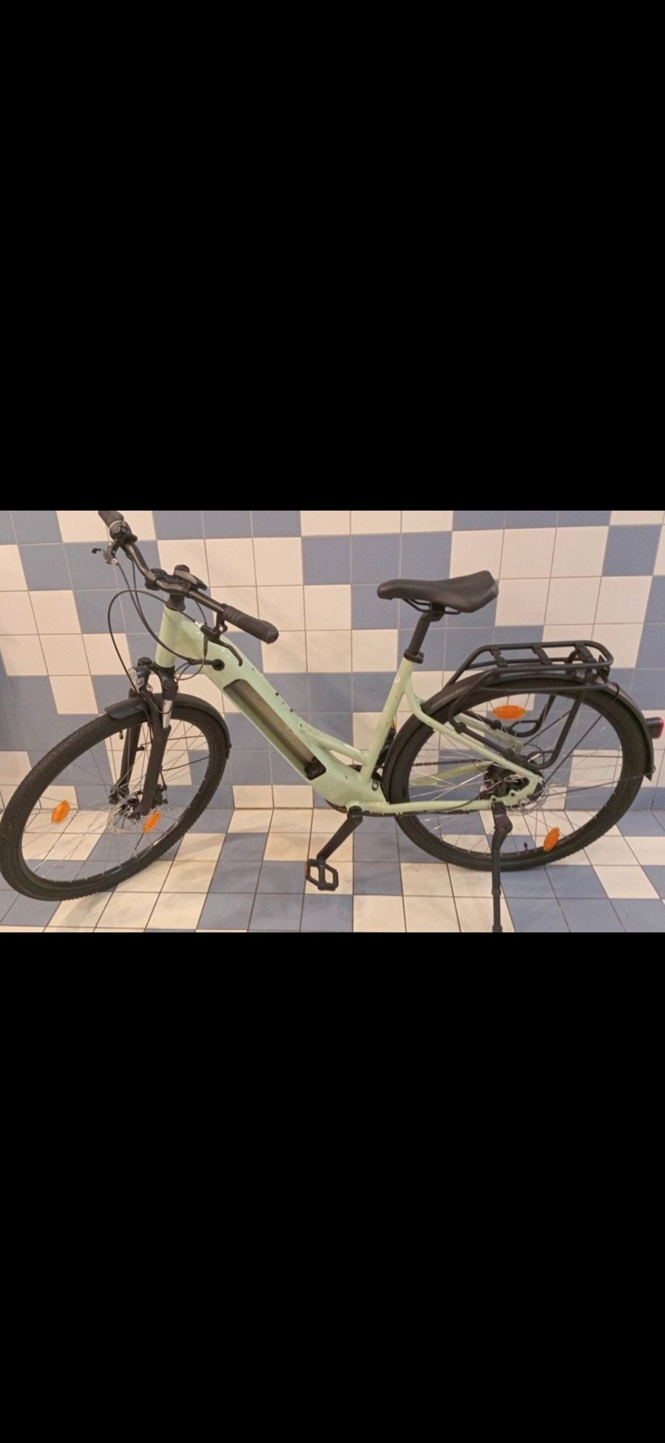 ROCKRIDER E-ACTV 100 elektrische fiets ZONDER BATTERIJ, Zo goed als nieuw, 59 cm of meer, 50 km per accu of meer, Ophalen