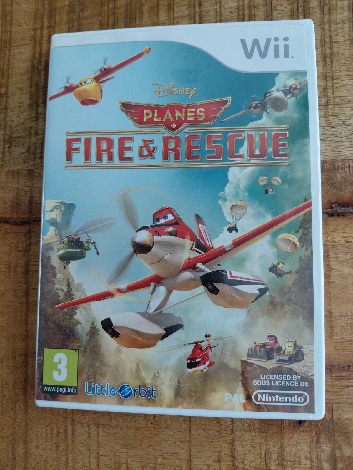 Disney Planes: Fire & Rescue - Wii (Zo goed als nieuw), Avontuur en Actie, 1 speler, Ophalen of Verzenden, Zo goed als nieuw