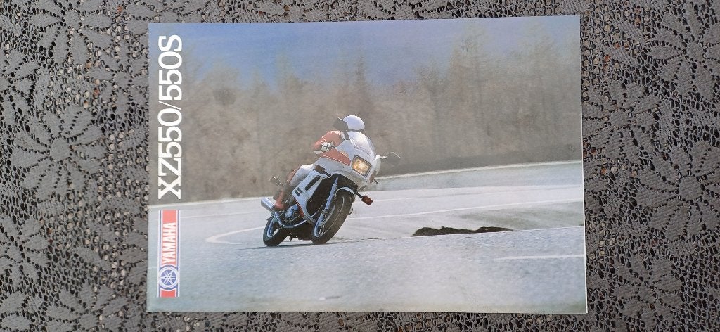 Originele folder Yamaha XZ 550 550S 1983, Motoren, Ophalen of Verzenden, Yamaha