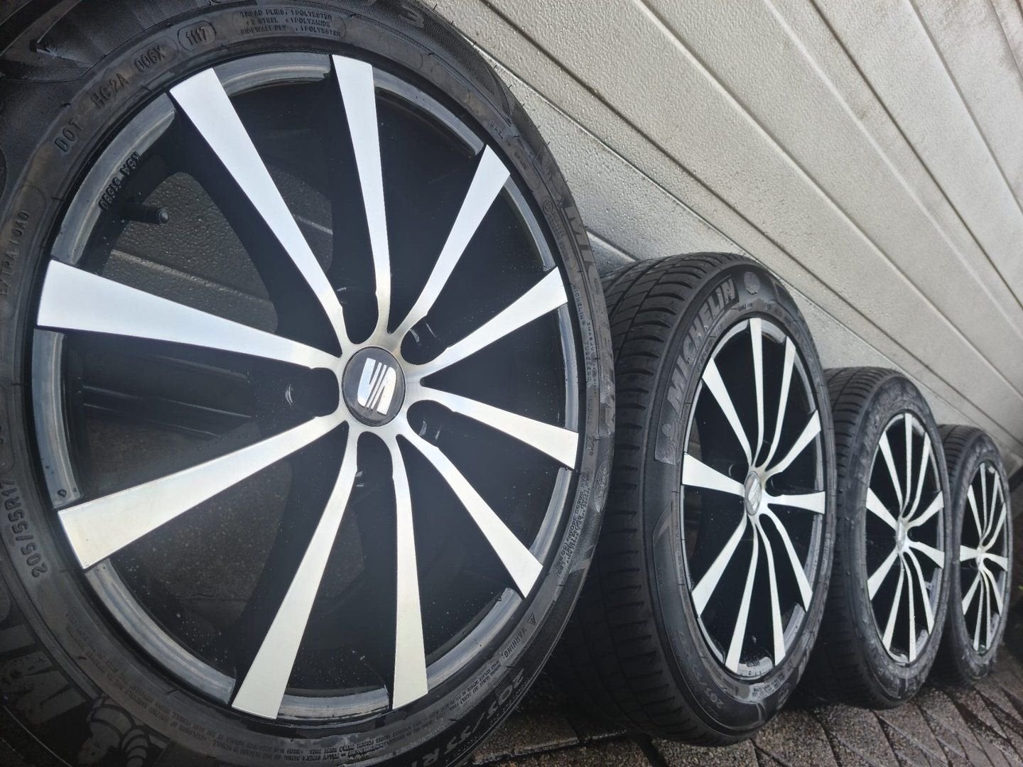 17 “  Seat Arona Volkswagen T-Cross Taigo Skoda Kamiq velgen, -, -, Banden en Velgen, Nieuw