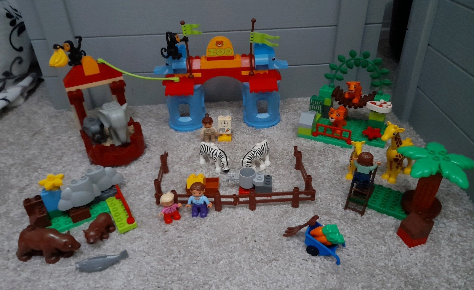lego Duplo Grote Stads Dierentuin 5635, Kinderen en Baby's, Speelgoed | Duplo en Lego, Ophalen of Verzenden, Gebruikt, Duplo