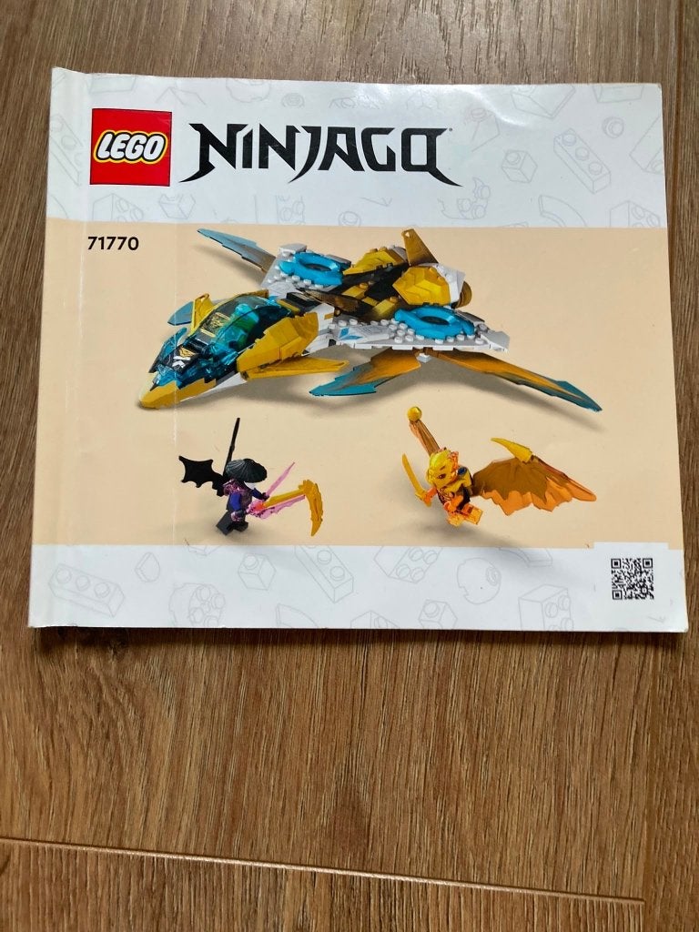 Ninjago Zane’s gouden drakenvliegtuig, Ophalen, Lego, Compleet, Zo goed als nieuw
