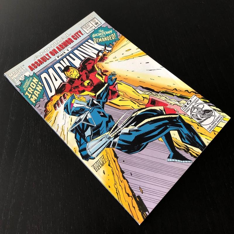 Darkhawk Annual Vol.1 #1 (1992) VF+ (8.5), Eén comic, Amerika, Marvel Comics, Ophalen of Verzenden