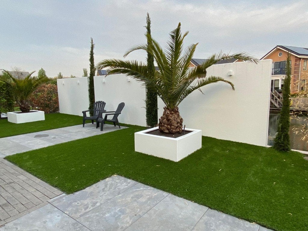 Moderne tuinmuur/afscheiding, Tuin en Terras, Kunststof, 1 tot 2 meter, Nieuw, Ophalen of Verzenden