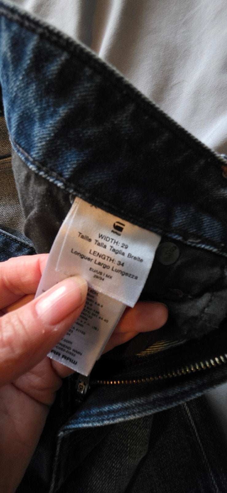 G-Star RAW Jeans W29 L34 - Zo goed als nieuw, Blauw, W32 (confectie 46) of kleiner, Ophalen of Verzenden, Zo goed als nieuw