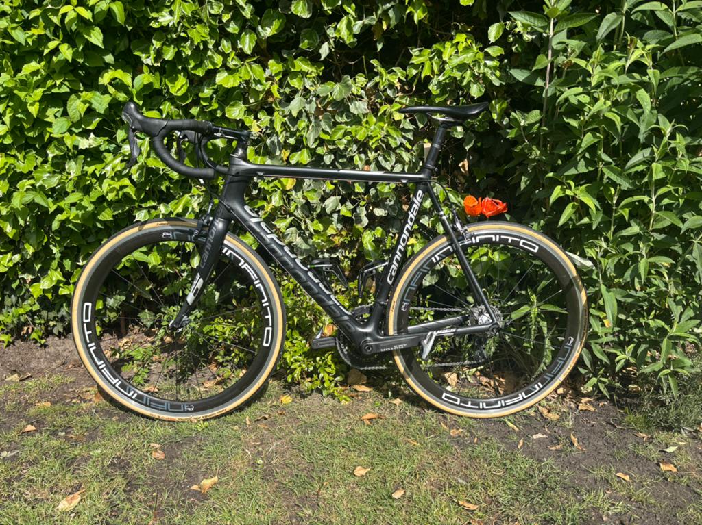 Cannondale Supersix Ultegra maat 60, 28 inch, Gebruikt, Carbon, Velgrem