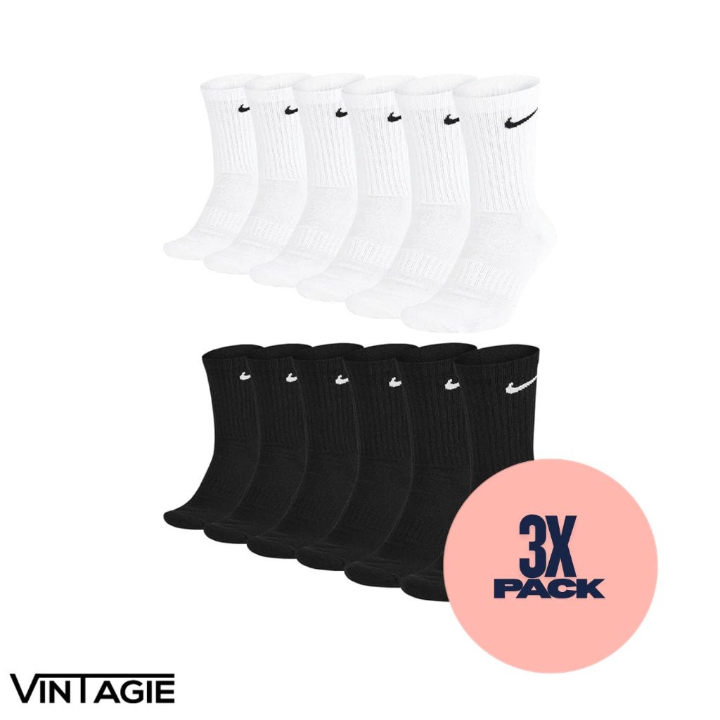 Nike sokken 3 packs minimale afname 5 stuks | resellers, Zwart, Vintagie, Ophalen of Verzenden, Info@vintagie.nl