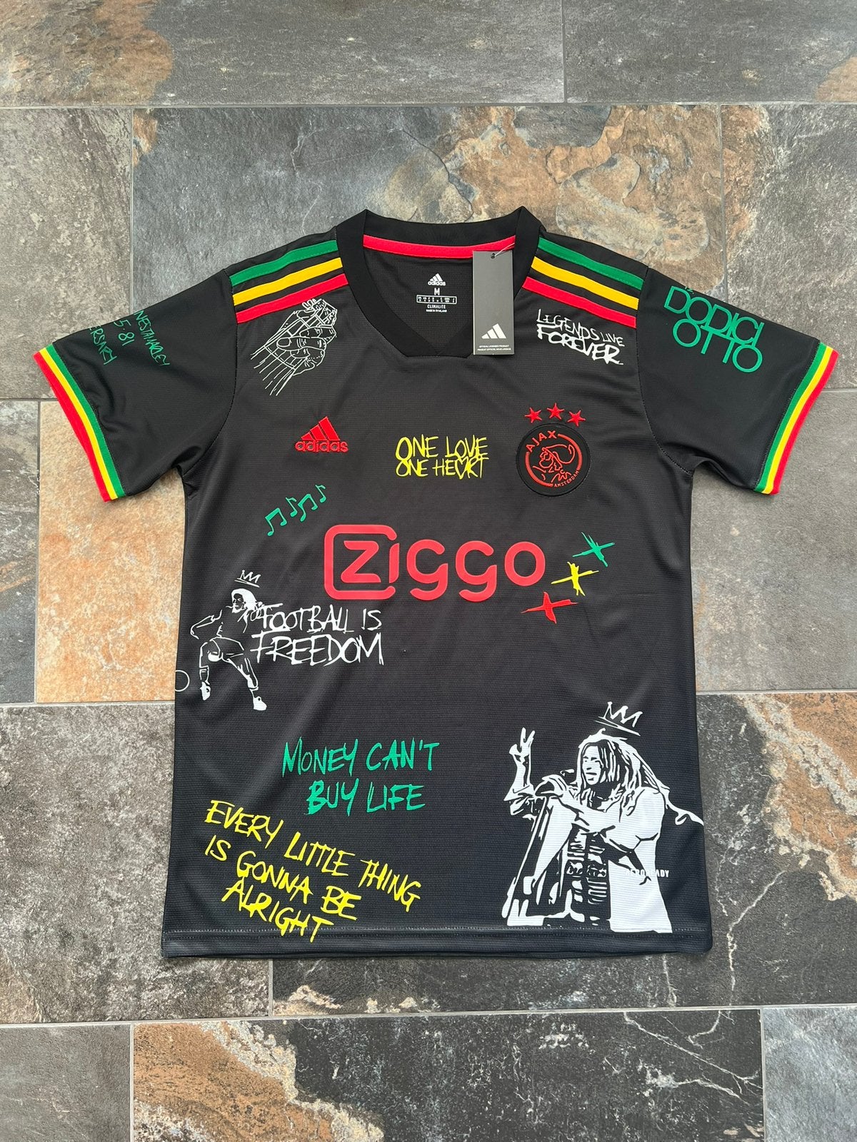 Ajax x Bob Marley Shirt, Maat L, Ophalen of Verzenden, Nieuw, Shirt