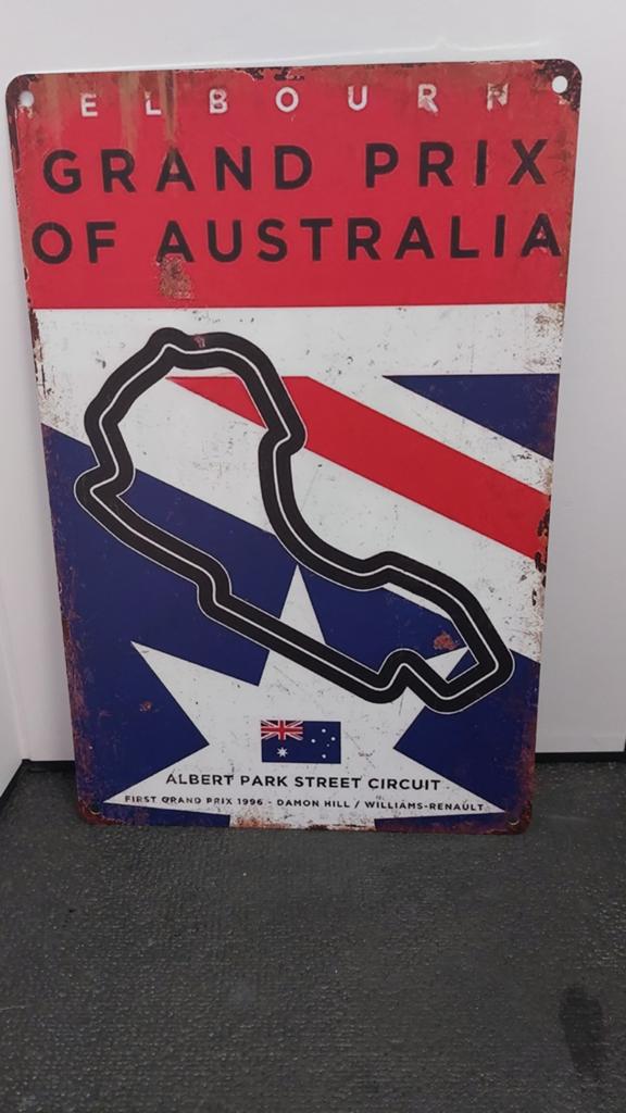 Melbourne Grand Prix Australië Albert Park Street Circuit, Verzamelen, Ophalen of Verzenden, Nieuw, Formule 1