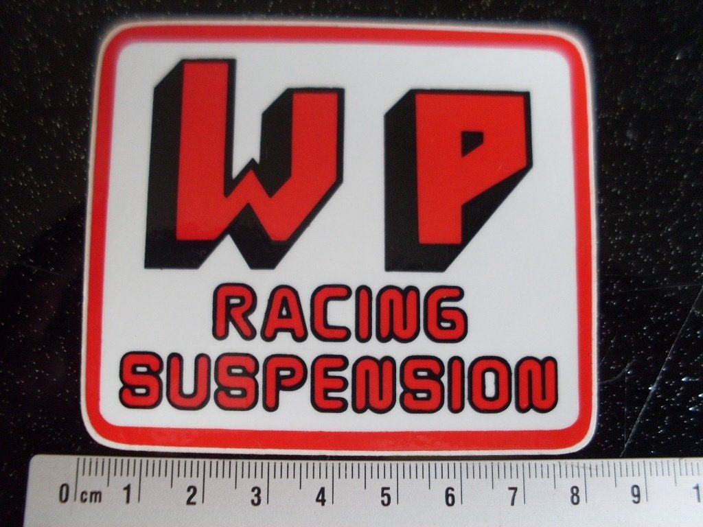 sticker WP racing suspension logo, Verzenden, Zo goed als nieuw, Merk