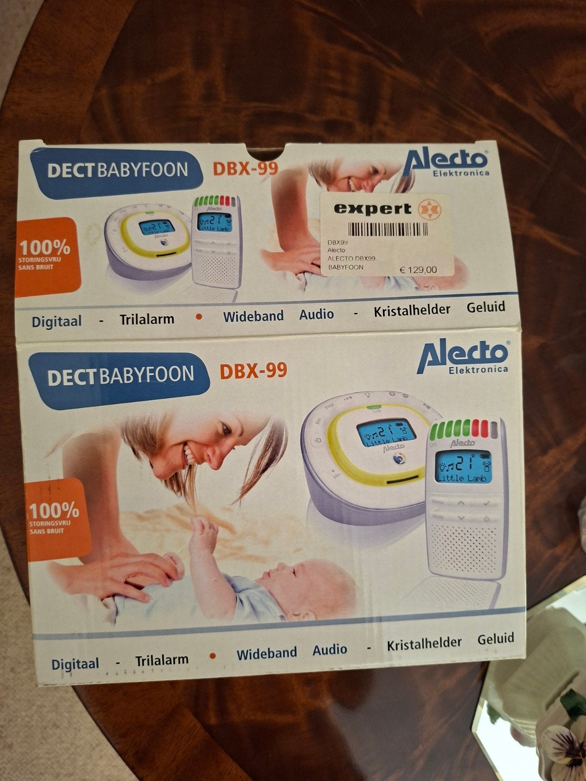 Alecto DBX-99 DECT Babyfoon, Ophalen