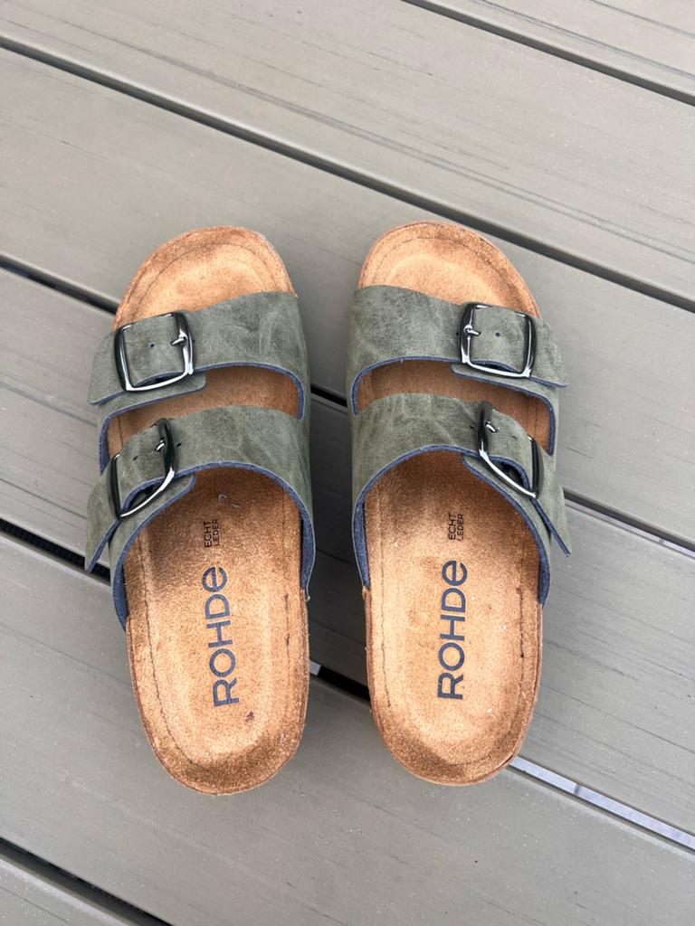 Splinternieuwe Rohde sandalen maat 39, Kleding | Dames, Schoenen, Ophalen of Verzenden, Nieuw, Groen, Sandalen of Muiltjes