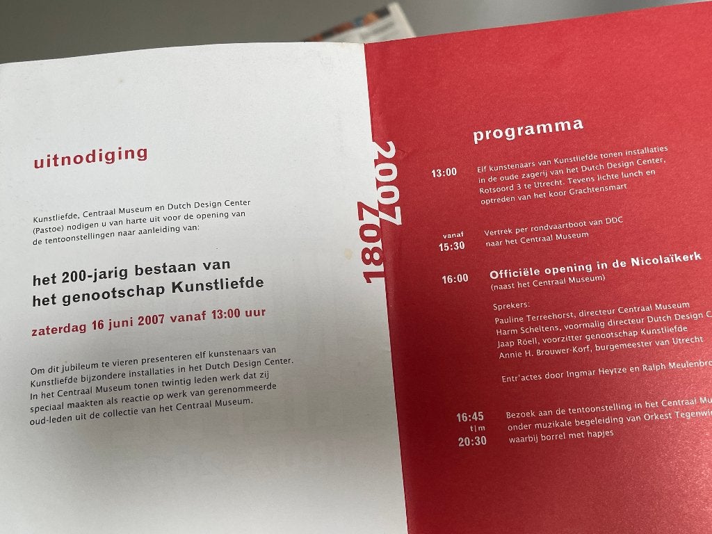Genootschap Kunstliefde in het Centraal Museum / 2007 + DVD, Ophalen of Verzenden, Zo goed als nieuw, Schilder- en Tekenkunst