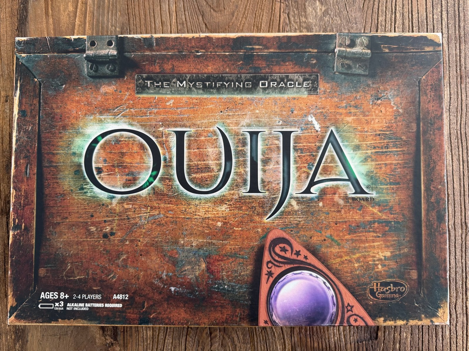 Ouija Bord - Het Mystificerende Orakel (Hasbro Gaming), Drie of vier spelers, Ophalen of Verzenden, Gebruikt