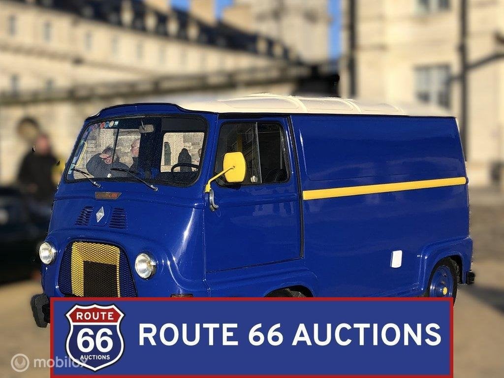 Renault Estafette 800 | 1971 | Route 66 Auctions, Auto's, Oldtimers, Overige carrosserieën, Renault, Zwart, Bedrijf
