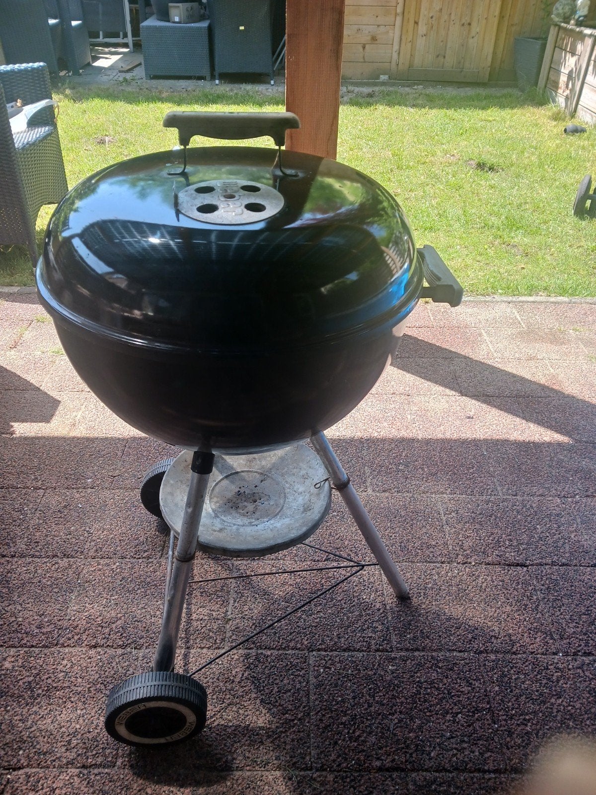 Weber BBQ 47cm - Klassieke Houtskoolbarbecue, Ophalen, Gebruikt, Weber