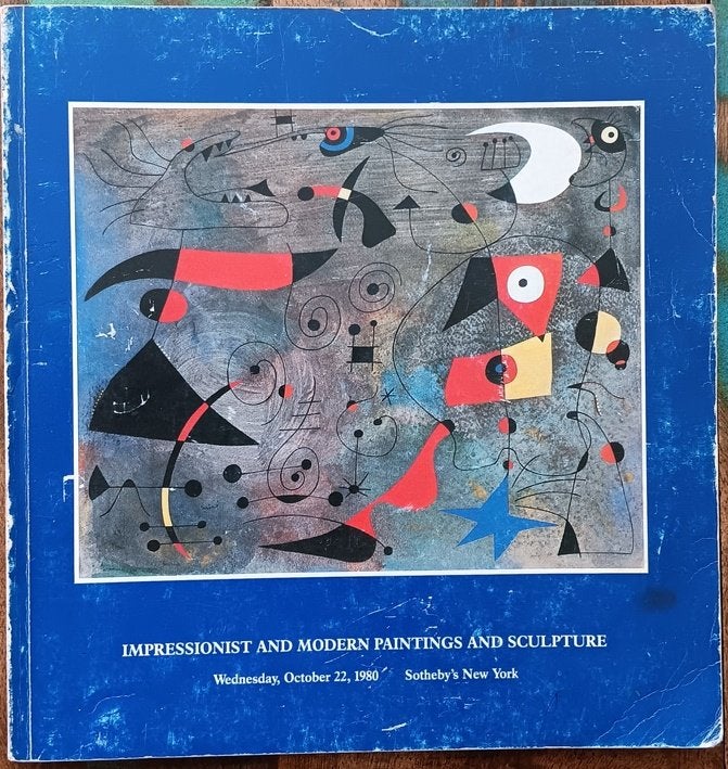 Impressionist & Modern paintings and sculpture, Boeken, Gelezen, Sotheby's, Ophalen of Verzenden, Overige onderwerpen