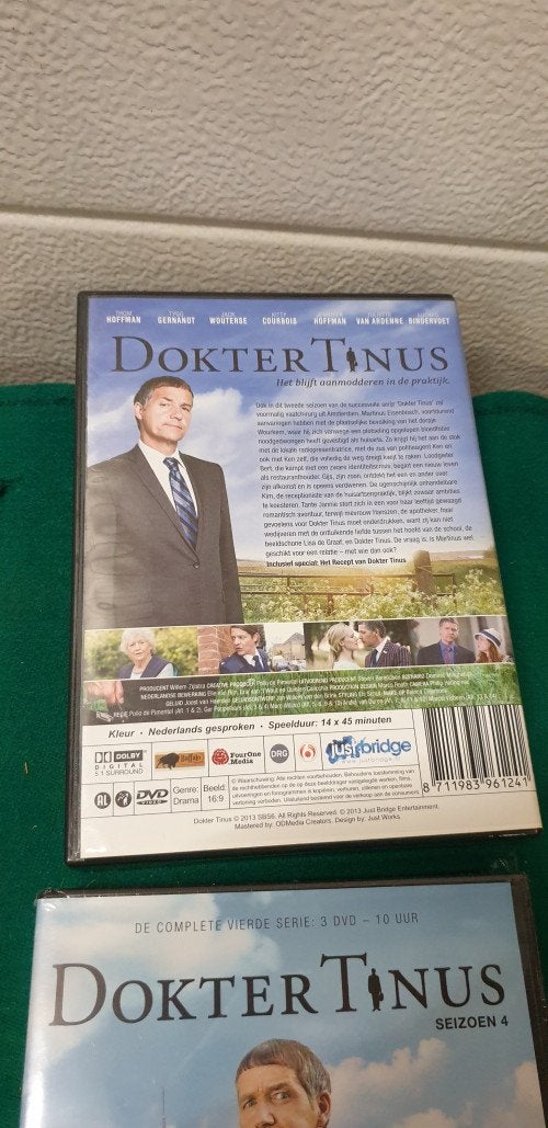dvd 3x serie dokter tinus, Cd's en Dvd's, Ophalen of Verzenden