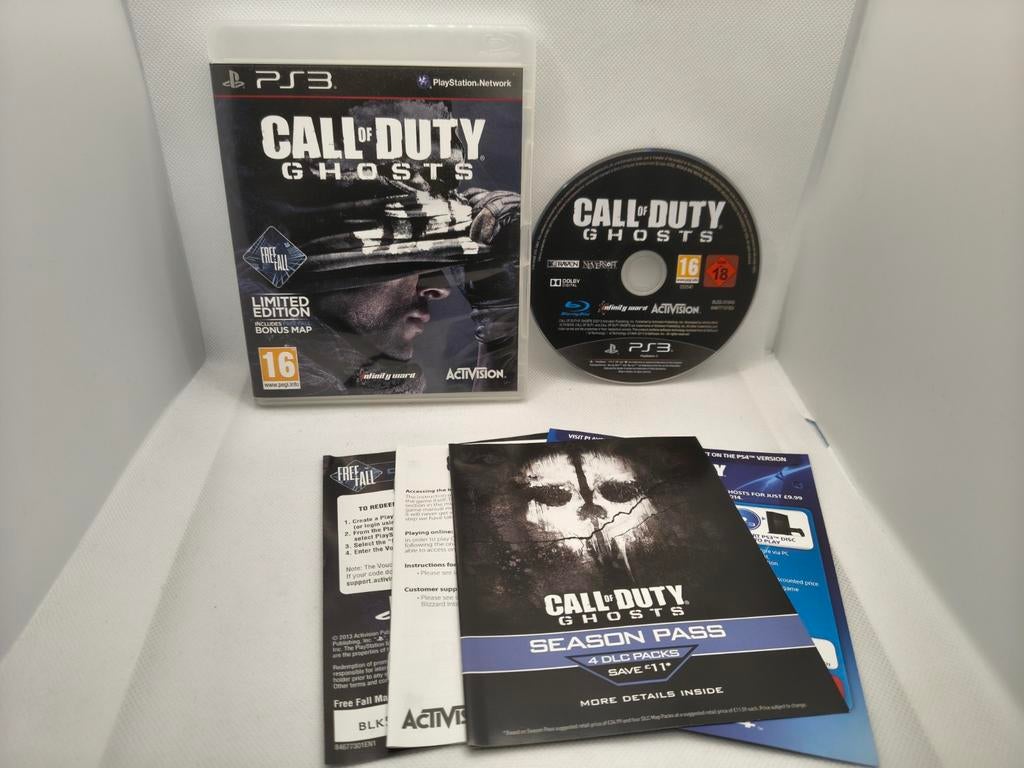 Call of Duty Ghosts limited edition Playstation 3 game, Shooter, 1 speler, Ophalen of Verzenden, Zo goed als nieuw