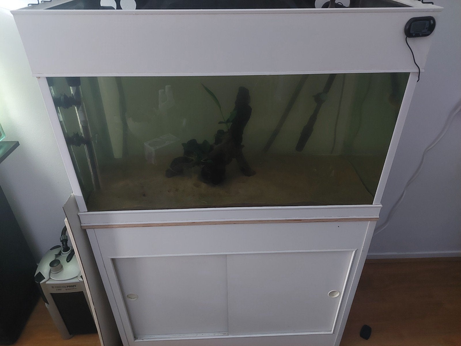 125 liter aquarium 80cm incl techniek!, Dieren en Toebehoren, Ophalen of Verzenden, Zo goed als nieuw, Leeg aquarium