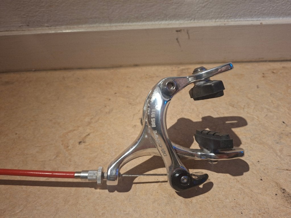 Racefiets rem, Ophalen, Remmen, Zo goed als nieuw, Aluminium