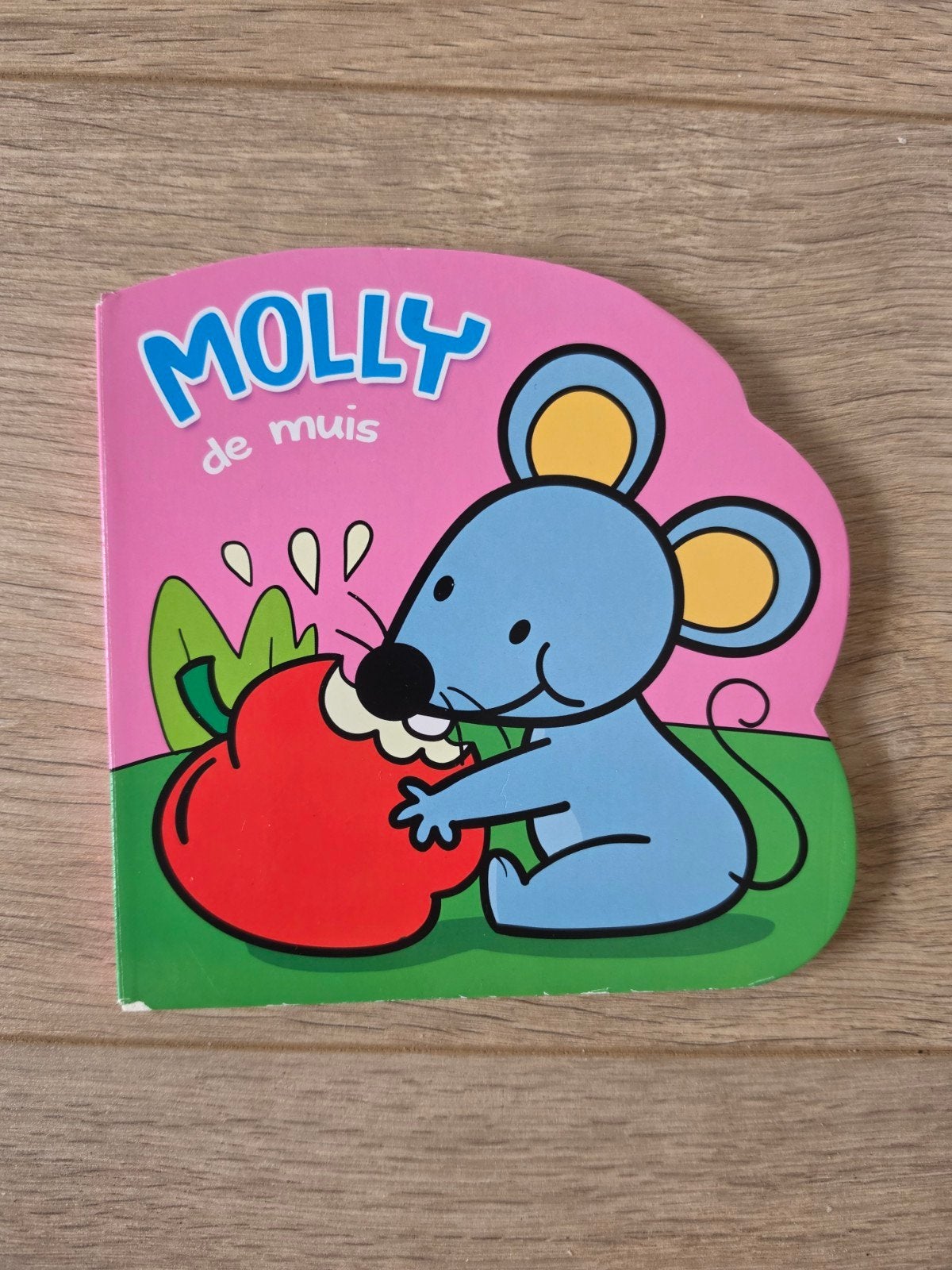 Molly de muis klein dik karton boekje #2, Ophalen of Verzenden, Gelezen