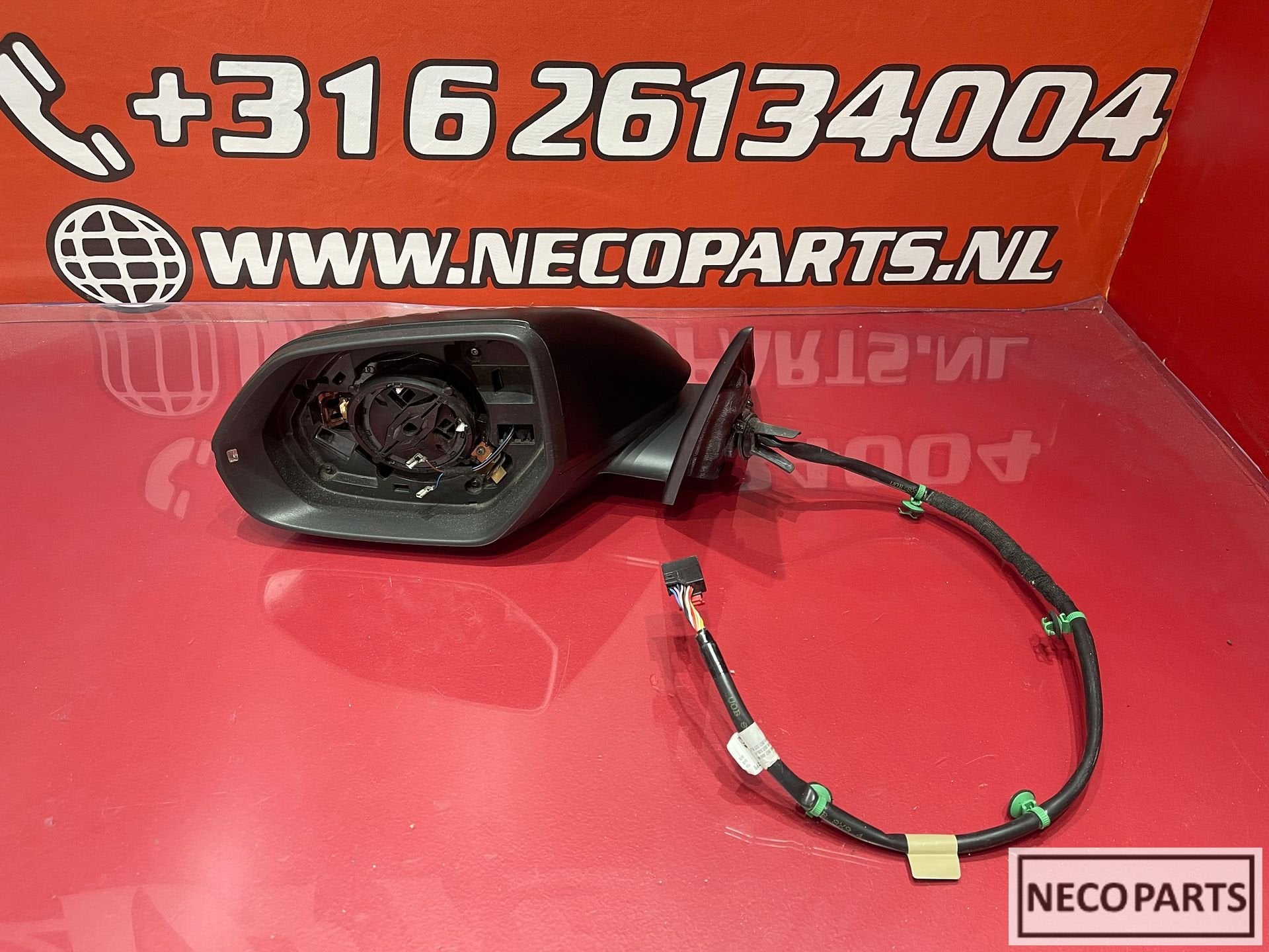 AUDI Q8 4M SPIEGEL BUITENSPIEGEL 4M8857409AD 11 PIN, Gebruikt, -, -, -