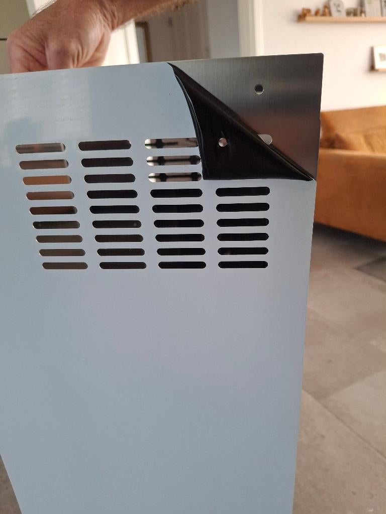 Whirlpool verlengde schacht afzuigkap nieuw, Wandschouwkap, Nieuw, Ophalen of Verzenden, Vrijstaand