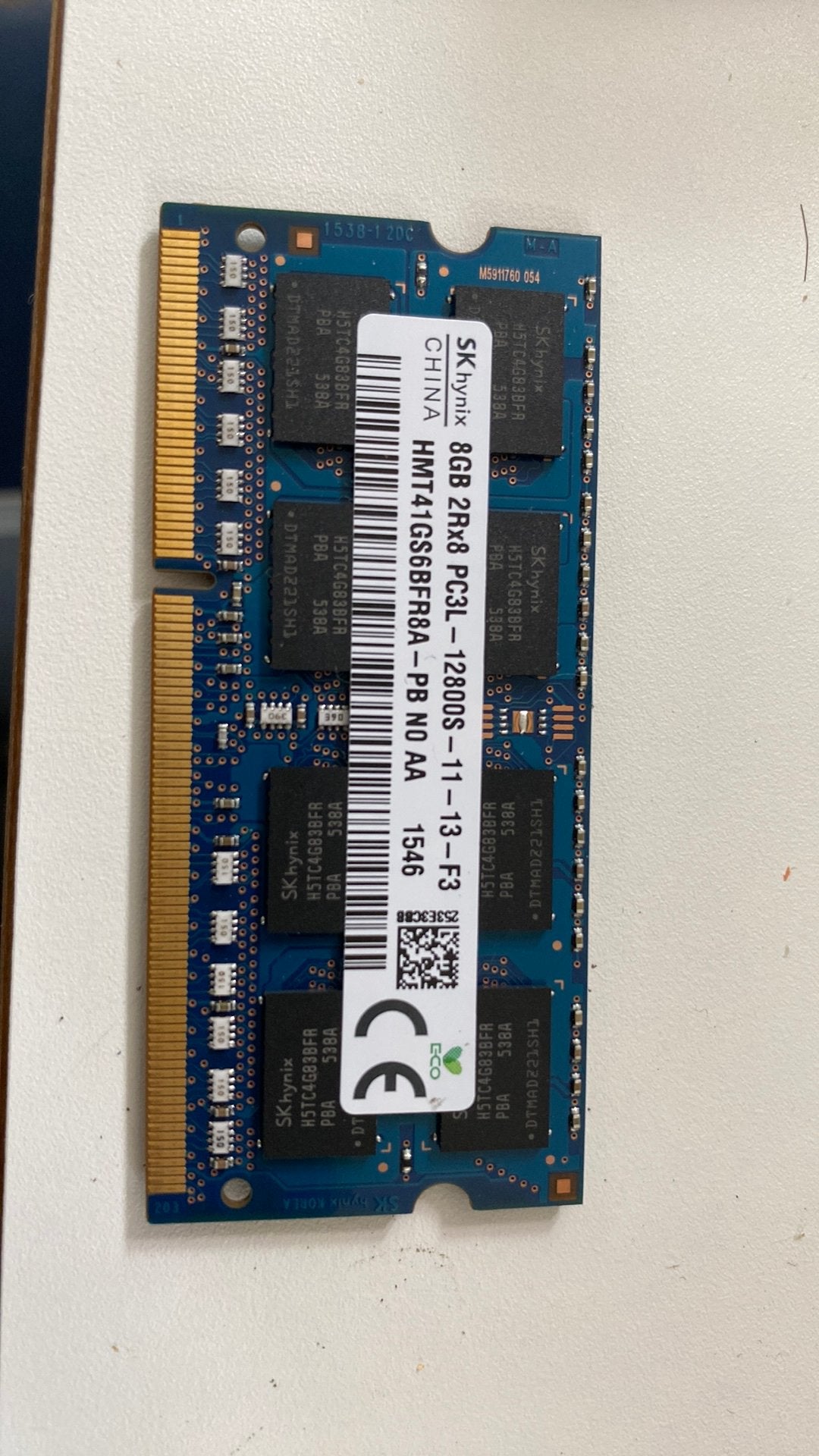 8 gb ddr 3, Ophalen of Verzenden, Zo goed als nieuw, DDR3, Desktop