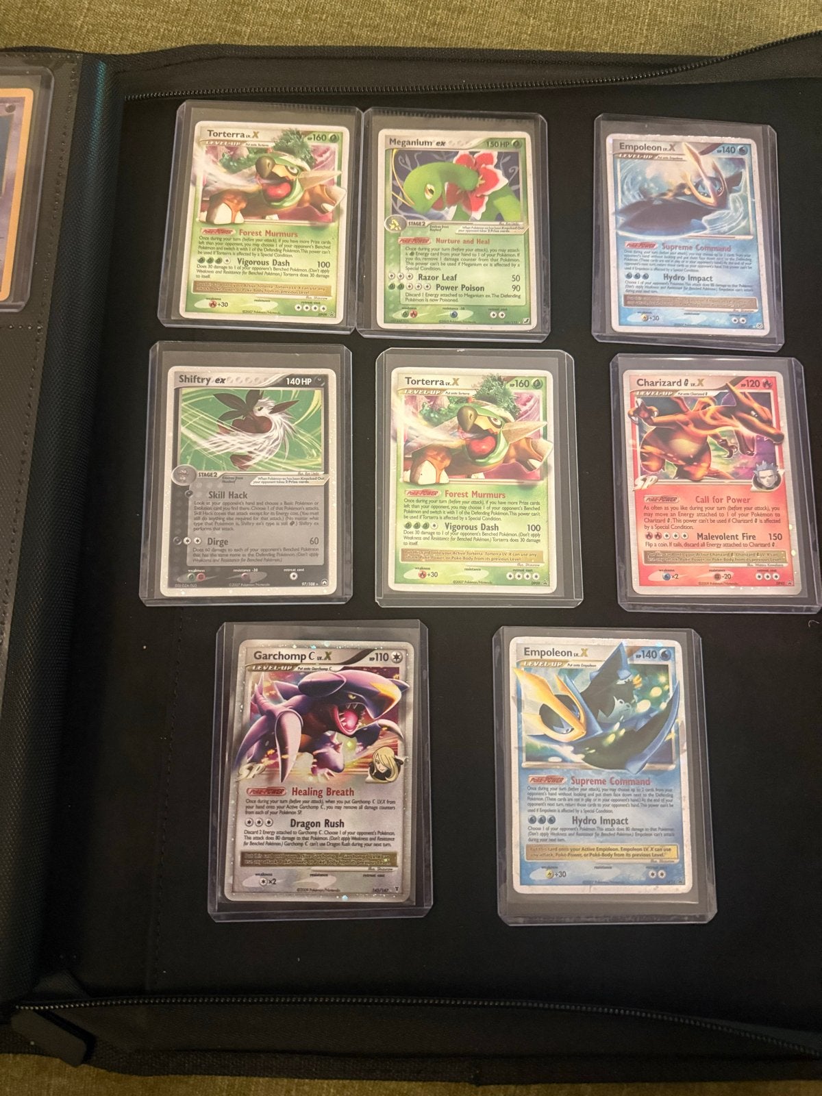 Zeldzame Pokémon LV.X en EX kaarten, Ophalen of Verzenden, Gebruikt, Meerdere kaarten