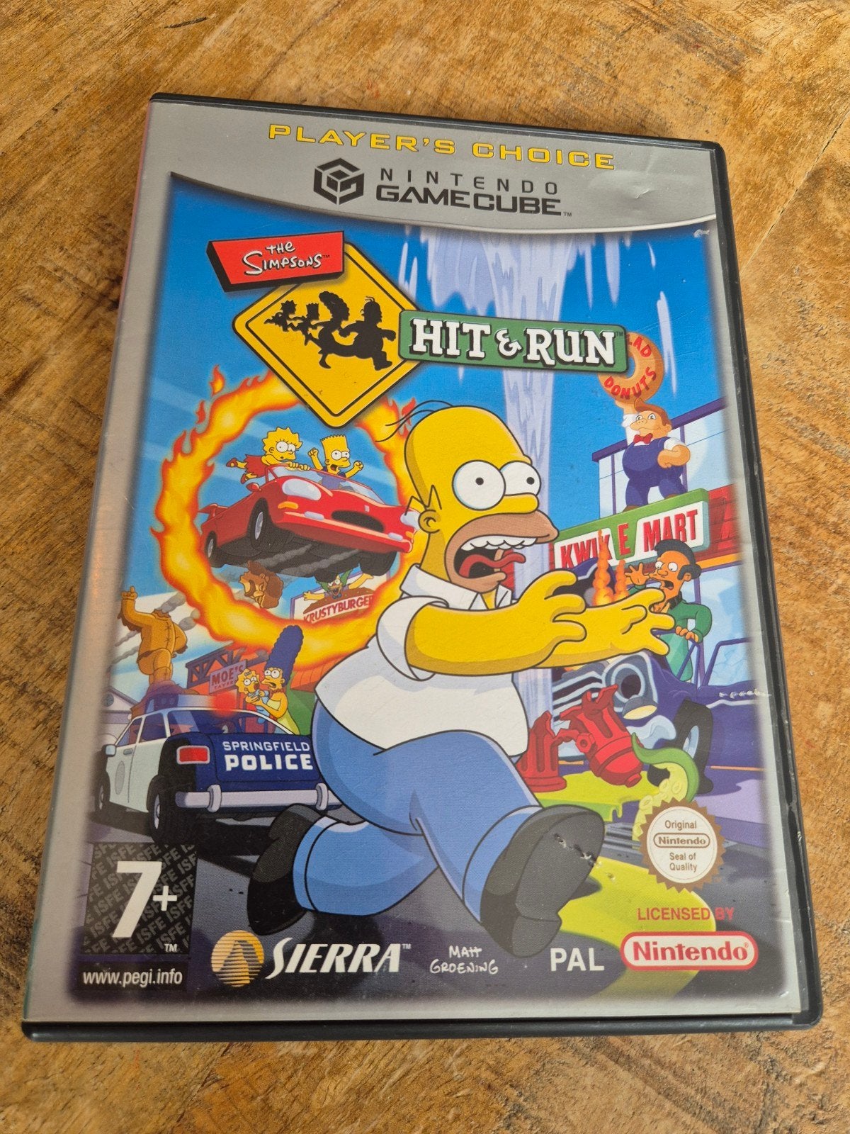 The Simpsons Hit & Run Nintendo GameCube, Avontuur en Actie, Gebruikt, 1 speler, Eén computer