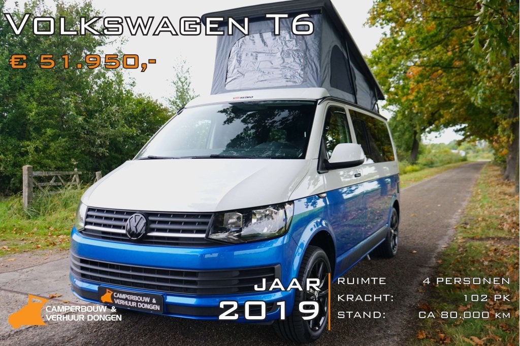 Volkswagen T6 KWB two tone blauw 4-persoons Camper bj 2019, Volkswagen, Berliner Ring 2, 38440 Wolfsburg, Duitsland, Bedrijf, Koelkast