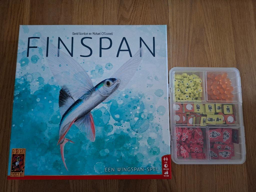 Finspan + Luxe upgrade, Vijf spelers of meer, Ophalen of Verzenden, Zo goed als nieuw, 999 games.