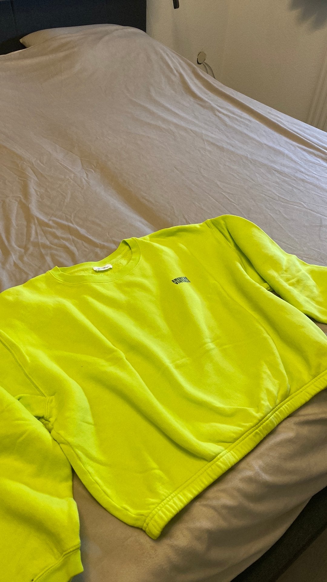 Trui American vintage als nieuw maat m, Kleding | Dames, Ophalen of Verzenden, Zo goed als nieuw, Maat 38/40 (M), Geel