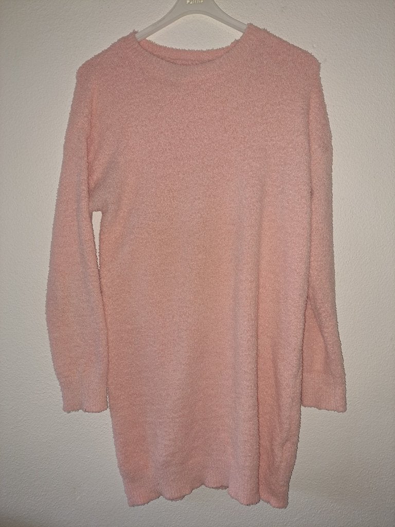 roze shein jurk maat 36, Ophalen of Verzenden, Zo goed als nieuw, Knielengte, Roze