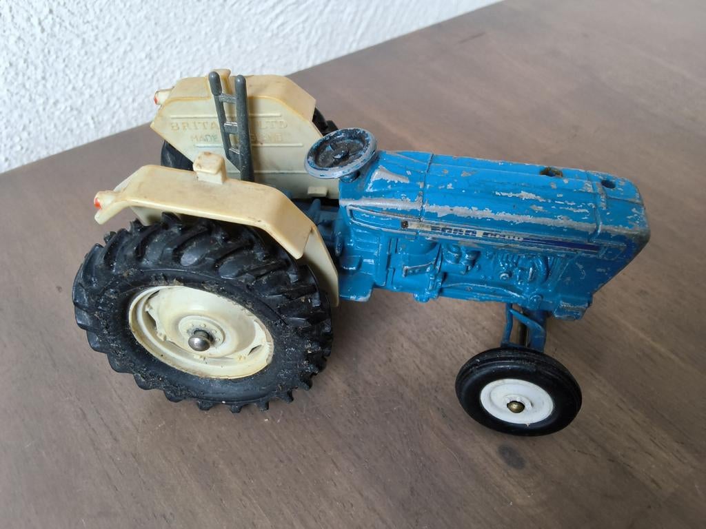 Vintage Fendt tractor met herinrichting, 11 cm, Ophalen of Verzenden