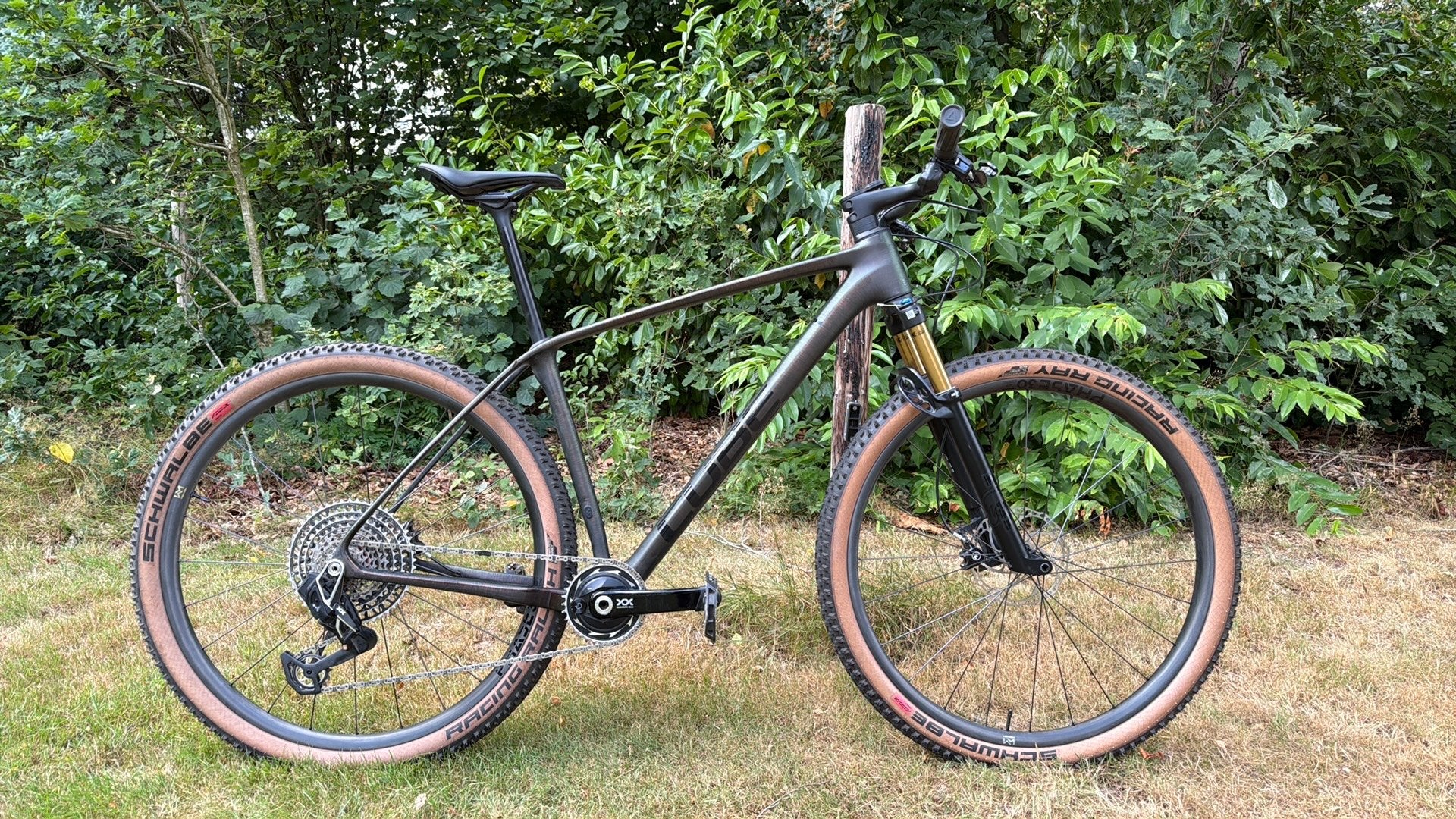 CUBE PHENIX C:68X SLT LIQUIDLAVA/BLACK - maat L - ZGAN, Hardtail, Heren, Zo goed als nieuw, Schijfrem