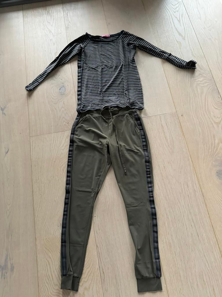 Studio anneloes broek en shirt maat s, Kleding | Dames, Maat 38/40 (M), Zwart, Ophalen of Verzenden, Zo goed als nieuw