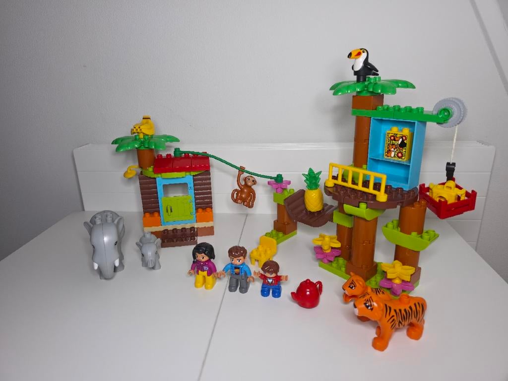 LEGO Duplo Tropical Island - Set 10906 - Compleet, Kinderen en Baby's, Speelgoed | Duplo en Lego, Zo goed als nieuw, Duplo, Complete set