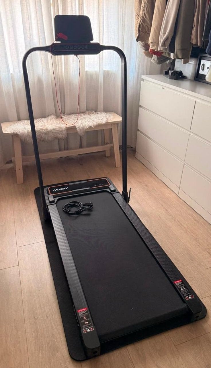 Moovv pro v2 run opvouwbaar loopband fitness apparatuur, Ophalen, Nieuw, Loopband